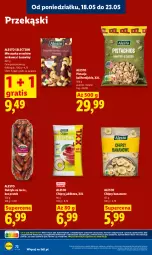 Gazetka promocyjna Lidl - Gazetka ważna od 18.05 do 20.05 - Gazetka - ważna od 20.05 do 20.05.2026 - strona 76 - produkty: Pistacje, Gra, Stek, Chipsy, Daktyle