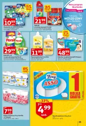 Gazetka promocyjna Auchan - Wiosenny ogród jest w cenie Hipermarkety - Gazetka - ważna od 04.05 do 04.05.2022 - strona 39 - produkty: Domestos, Gra, Coccolino, Pampers, Papier, Pieluchy, Tablet, Majtki, Proszek do prania, Persil, Tera, Papier toaletowy, Płyn do płukania, Ręcznik, Somat, Foxy, Pieluchomajtki, Zmywarki