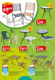 Gazetka promocyjna Auchan - Wiosenny ogród jest w cenie Hipermarkety - Gazetka - ważna od 04.05 do 04.05.2022 - strona 4 - produkty: Stolik, Krzesło