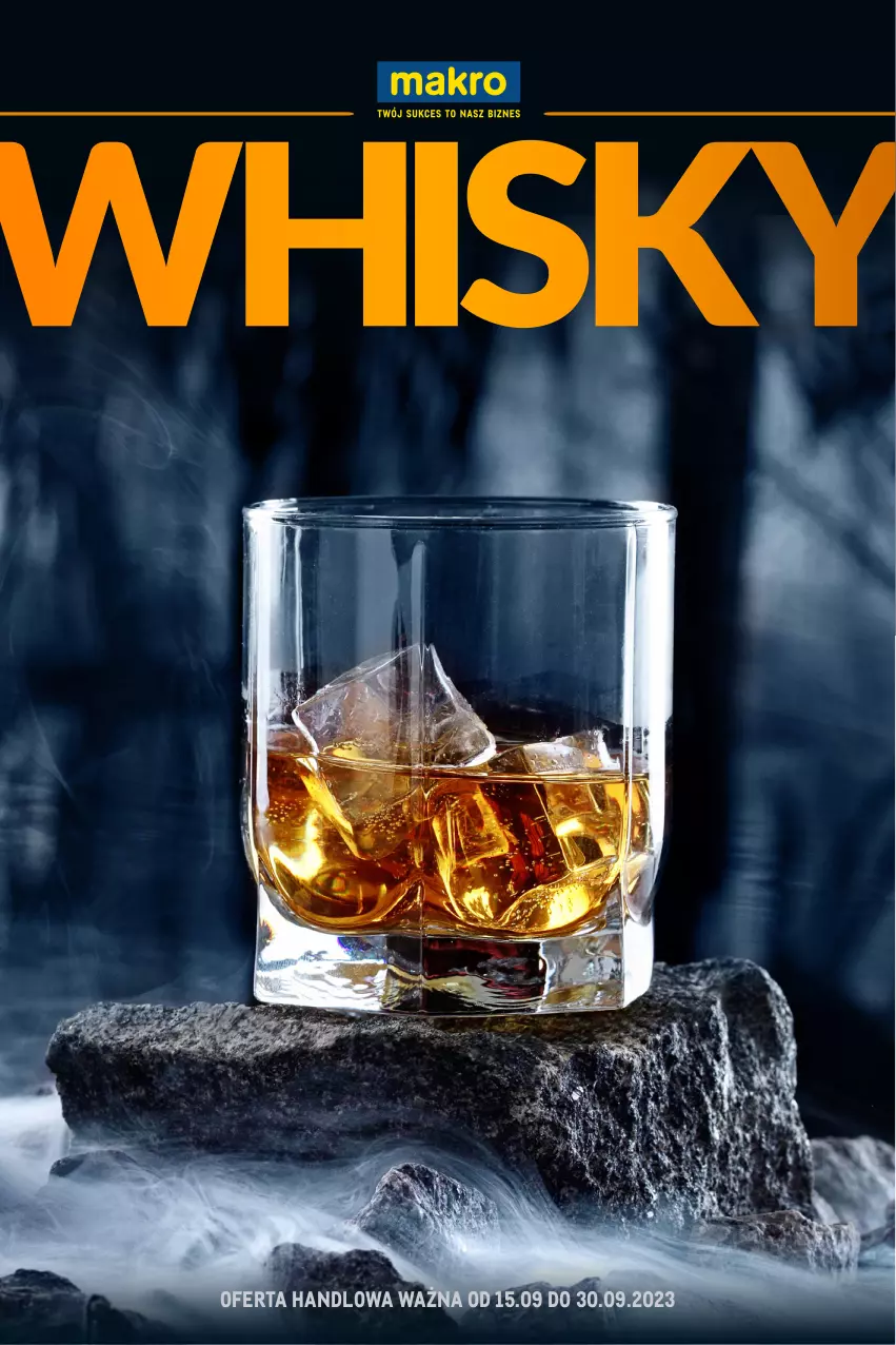Gazetka promocyjna Makro - Katalog Whisky - ważna 15.09 do 30.09.2023 - strona 1 - produkty: Whisky