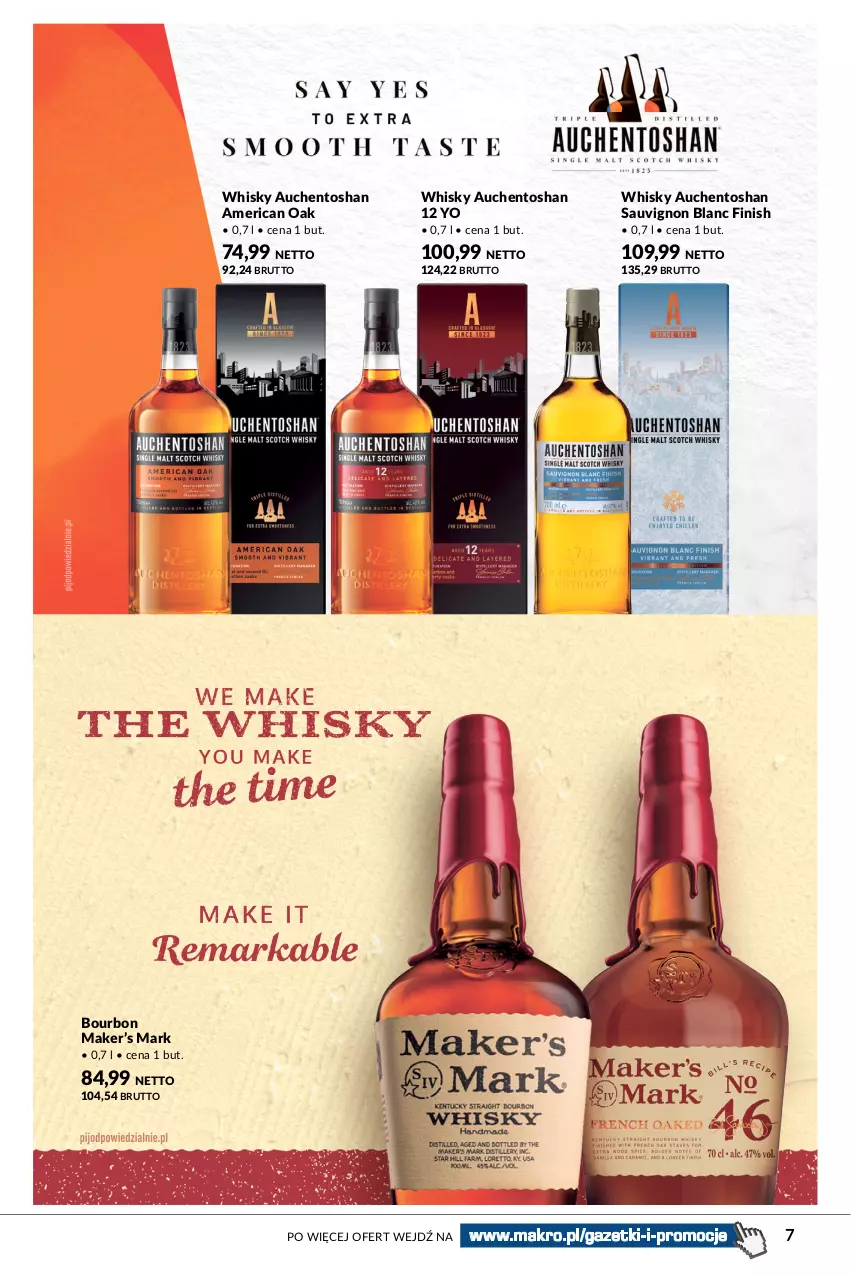 Gazetka promocyjna Makro - Katalog Whisky - ważna 15.09 do 30.09.2023 - strona 7 - produkty: Bourbon, Finish, Sauvignon Blanc, Whisky