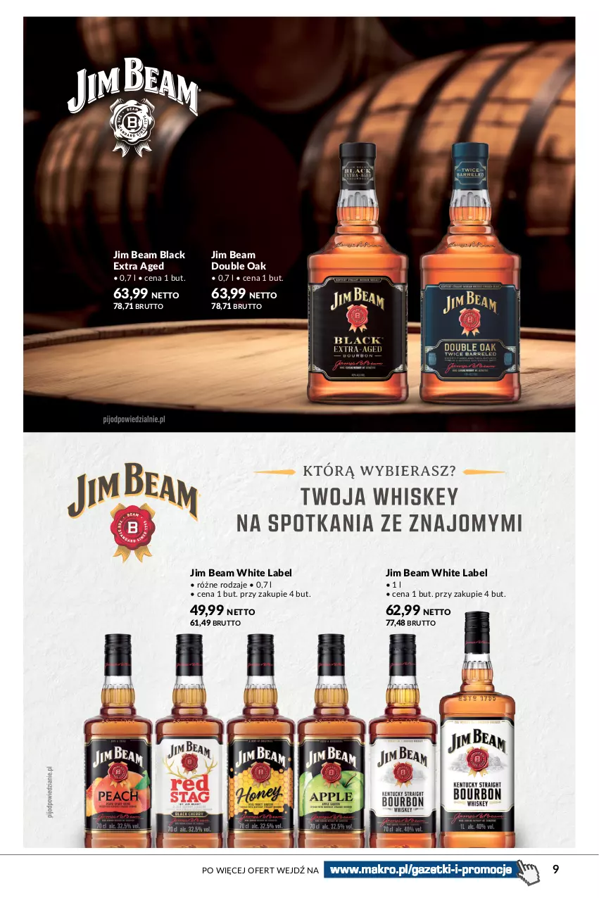 Gazetka promocyjna Makro - Katalog Whisky - ważna 15.09 do 30.09.2023 - strona 9 - produkty: Jim Beam, Lack