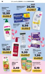 Gazetka promocyjna Netto - Artykuły spożywcze - Gazetka - ważna od 28.09 do 28.09.2022 - strona 14 - produkty: HiPP, Banany, Ser, Palmolive, Eveline, Neutrogena, Krem do rąk, Balsam do ciała, BoboVita, Pasta do zębów, Serek, Gruszki, Szampon, Deser, Blend-a-Med, Jabłka, Hipp Bio