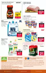 Gazetka promocyjna Stokrotka - Market - Gazetka - ważna od 03.08 do 03.08.2022 - strona 12 - produkty: Piwa, Piwo, Ludwik, Nescafé, Nałęczowianka, Ser, Gra, Wilson, Telefon, Zott, Bell, Bref, Jogurt, Szal, Kawa, Karp, Kosz, O nas, Lack, Schab wieprzowy, Bella, Woda, Wagi, Jogobella