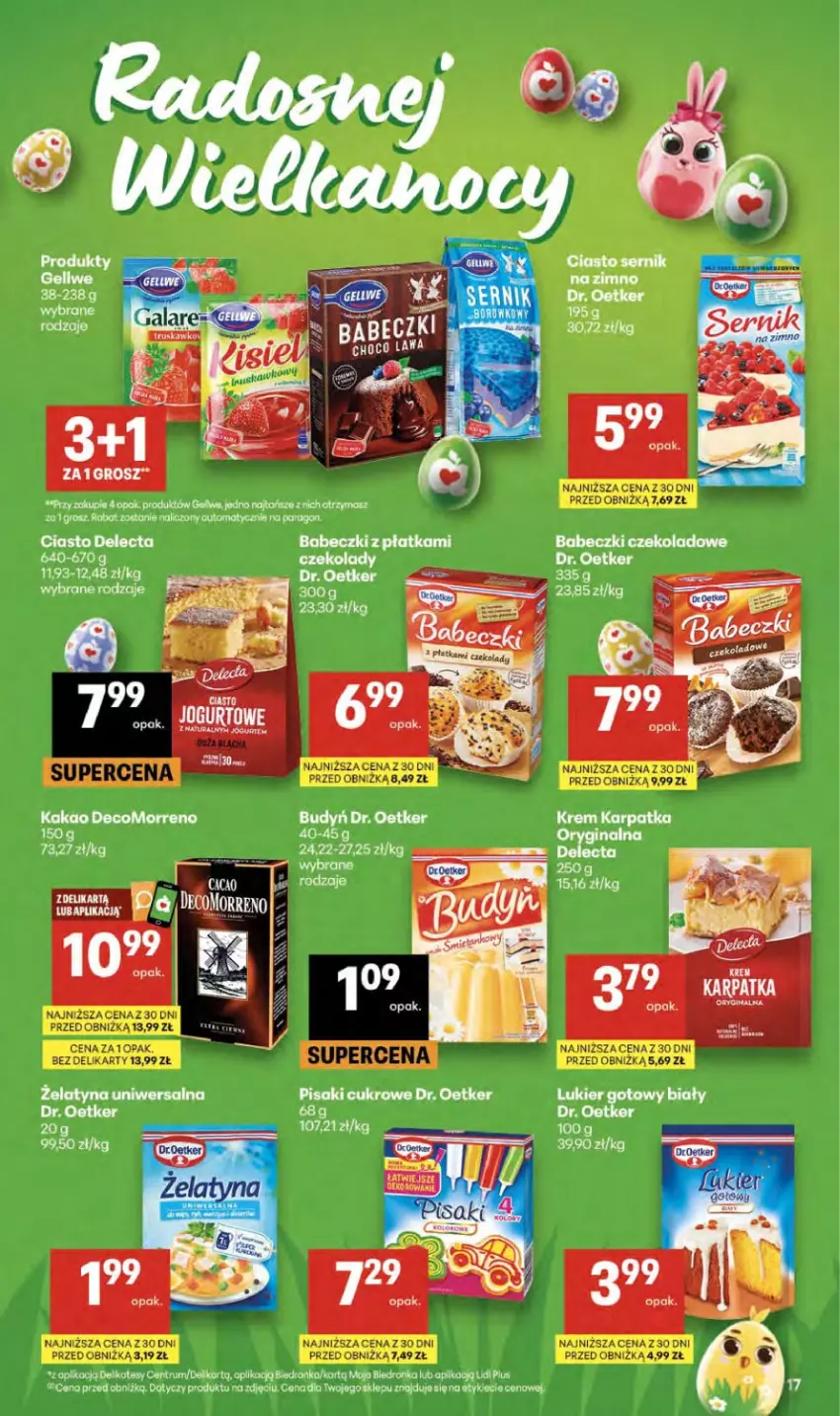Gazetka promocyjna Delikatesy Centrum - Franczyza DC13 Czwartek - ważna 26.03 do 01.04.2026 - strona 17 - produkty: Babeczki, Dr. Oetker, Kakao, Koc, Rum