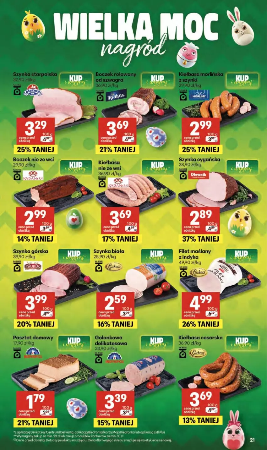 Gazetka promocyjna Delikatesy Centrum - Franczyza DC13 Czwartek - ważna 26.03 do 01.04.2026 - strona 21