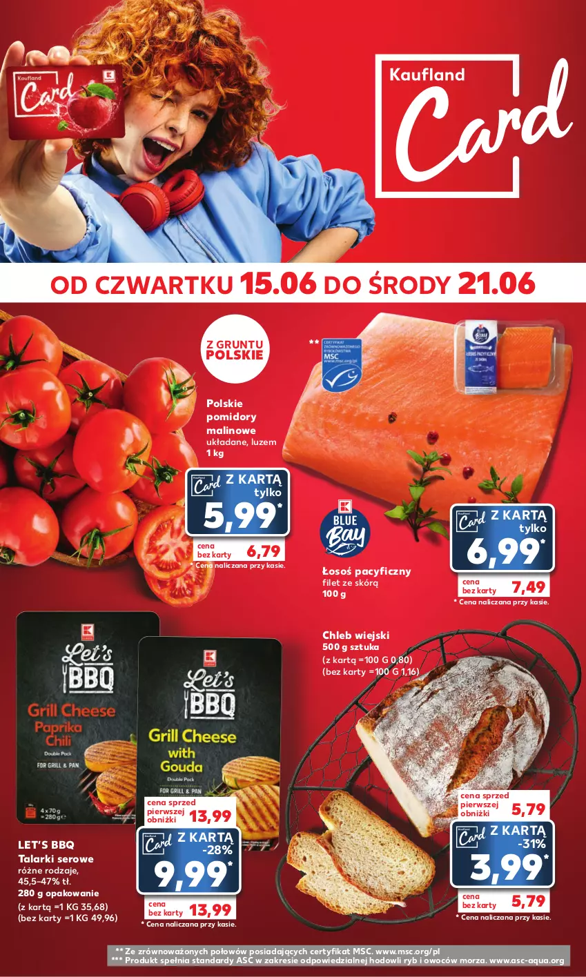 Gazetka promocyjna Kaufland - Mocny Start - ważna 19.06 do 21.06.2023 - strona 18 - produkty: Chleb, Grunt, Pomidory, Ser