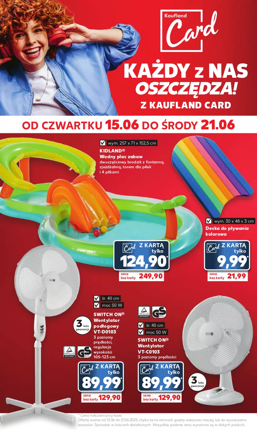 Gazetka promocyjna Kaufland - Mocny Start - ważna 19.06 do 21.06.2023 - strona 20 - produkty: Brodzik, Sok