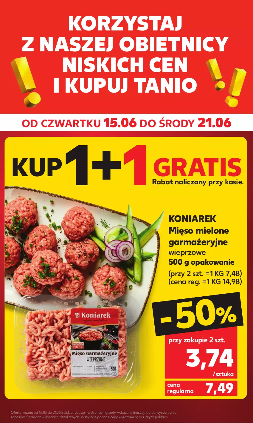 Gazetka promocyjna Kaufland - Mocny Start - ważna 19.06 do 21.06.2023 - strona 3 - produkty: Gra, Mięso, Mięso mielone