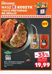 Gazetka promocyjna Kaufland - Gazetka tygodnia - Gazetka - ważna od 24.07 do 24.07.2024 - strona 20 - produkty: Stek, Kosz, Przysmaki, Grill