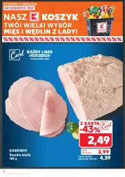 Gazetka promocyjna Kaufland - Gazetka tygodnia - Gazetka - ważna od 24.07 do 24.07.2024 - strona 28 - produkty: Kosz, Szynka, Kabanos, Szynka biała