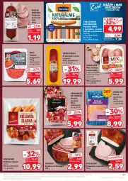 Gazetka promocyjna Kaufland - Gazetka tygodnia - Gazetka - ważna od 24.07 do 24.07.2024 - strona 39 - produkty: Piec, Kurczak, Polędwica, Krakus, Sok, Gra, Salami, Sokołów, Bell, Parówki, Madej Wróbel, Szynka, Tarczyński, Morliny, Boczek, Kiełbasa, Kiełbasa śląska