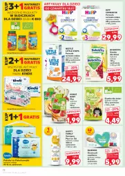 Gazetka promocyjna Kaufland - Gazetka tygodnia - Gazetka - ważna od 24.07 do 24.07.2024 - strona 72 - produkty: HiPP, Ciastka, Mus, Gra, Pampers, Pieluchy, Majtki, BoboVita, Chusteczki, Szampon, Dzieci, Kubuś, Pieluchomajtki, Waga, Nestlé, Kindii, Fa