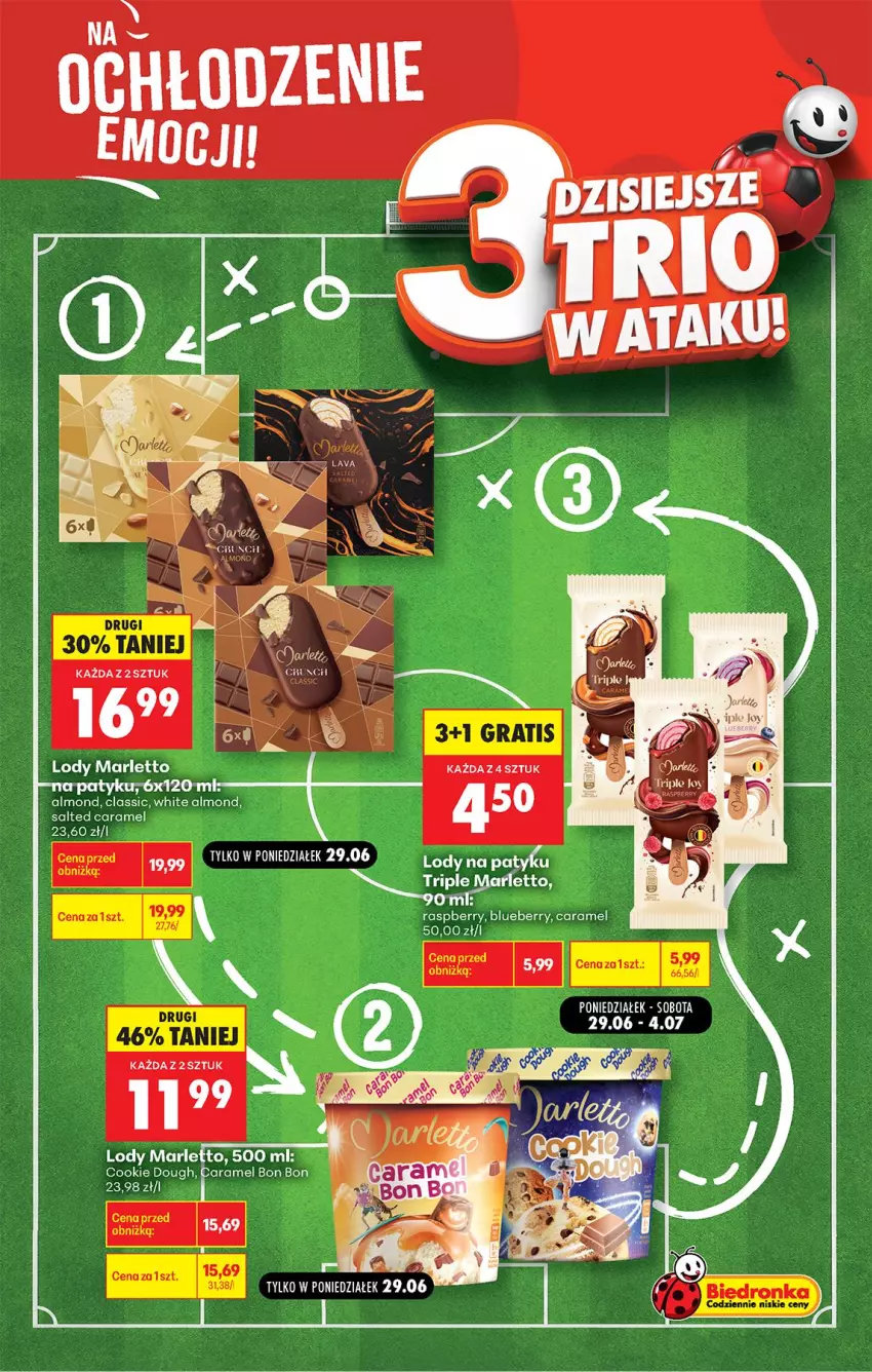 Gazetka promocyjna Biedronka - Gazetka - ważna 29.06 do 06.07.2026 - strona 3 - produkty: Lody