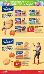 Gazetka promocyjna PoloMarket - Gazetka - ważna od 08.04 do 08.04.2025 - strona 39 - produkty: Ciastka, Krakus, Ser, Herbatniki, Deser, Krakuski