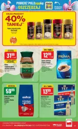 Gazetka promocyjna PoloMarket - Gazetka - ważna od 08.04 do 08.04.2025 - strona 40 - produkty: Kawa rozpuszczalna, BIC, Kawa ziarnista, Kawa mielona, Kawa, Prima, Jacobs, Herbata, Fa