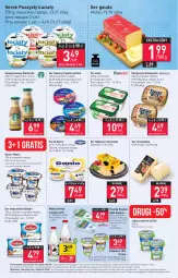 Gazetka promocyjna Stokrotka - Supermarket - Gazetka - ważna od 09.08 do 09.08.2023 - strona 13 - produkty: Mozzarella, Ser topiony, Serek puszysty, Jogurt naturalny, Warzywa, Top, Ser, Por, Gra, Smakowita, Danone, Twaróg, Piątnica, Zott, Jogurt, Radamer, Serek, Margaryna, Galbani, Danio, Owoce, Deser, Gouda, Napój, Mięso, Monte, Mleko