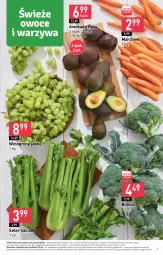 Gazetka promocyjna Stokrotka - Supermarket - Gazetka - ważna od 09.08 do 09.08.2023 - strona 7 - produkty: Warzywa, Winogrona, Owoce, Seler naciowy, Wino, Mięso