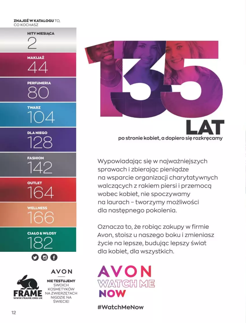 Gazetka promocyjna Avon - Katalog Avon 9/2021 kampania wrzesień - ważna 01.09 do 30.09.2021 - strona 12 - produkty: Fa, Koc, Laur, Zwierzęta