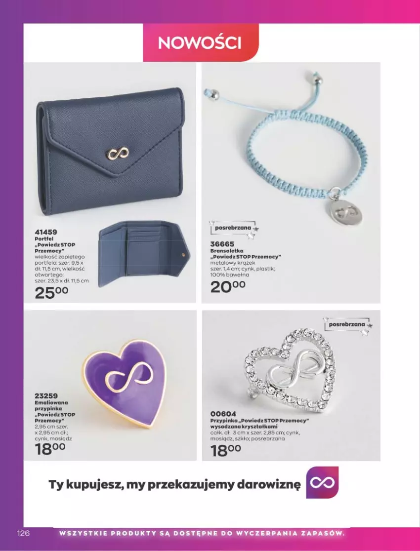 Gazetka promocyjna Avon - Katalog Avon 9/2021 kampania wrzesień - ważna 01.09 do 30.09.2021 - strona 122 - produkty: Bransoletka, Cynk, Inka, Por, Top