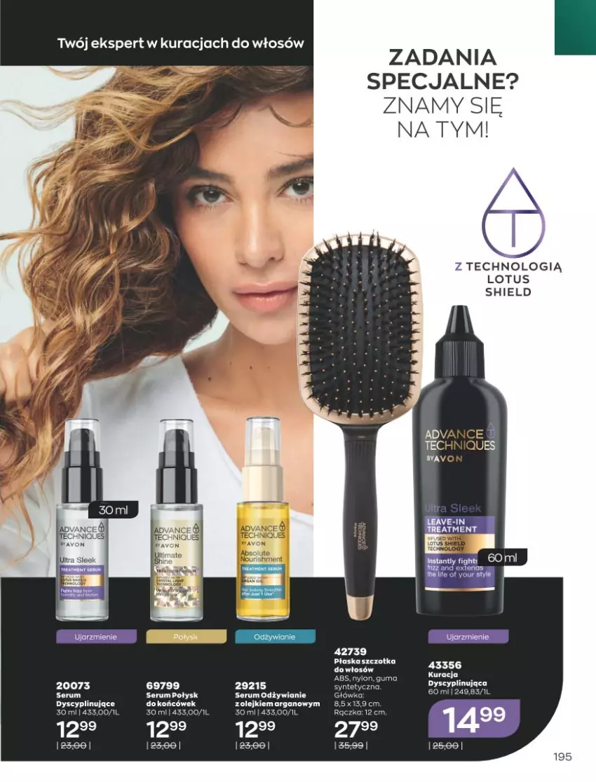 Gazetka promocyjna Avon - Katalog Avon 9/2021 kampania wrzesień - ważna 01.09 do 30.09.2021 - strona 191 - produkty: Koc, LANA, Olej, Rum, Ser, Serum, Szczotka