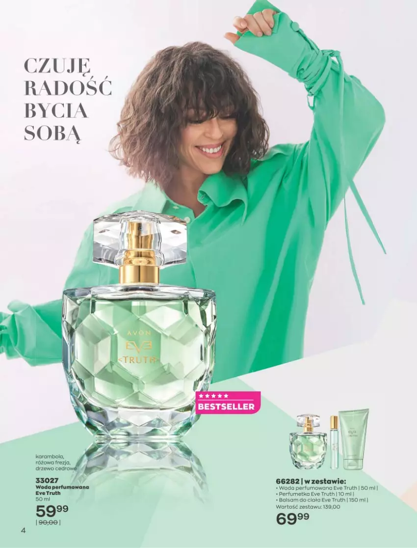 Gazetka promocyjna Avon - Katalog Avon 9/2021 kampania wrzesień - ważna 01.09 do 30.09.2021 - strona 4 - produkty: Perfum, Woda, Woda perfumowana