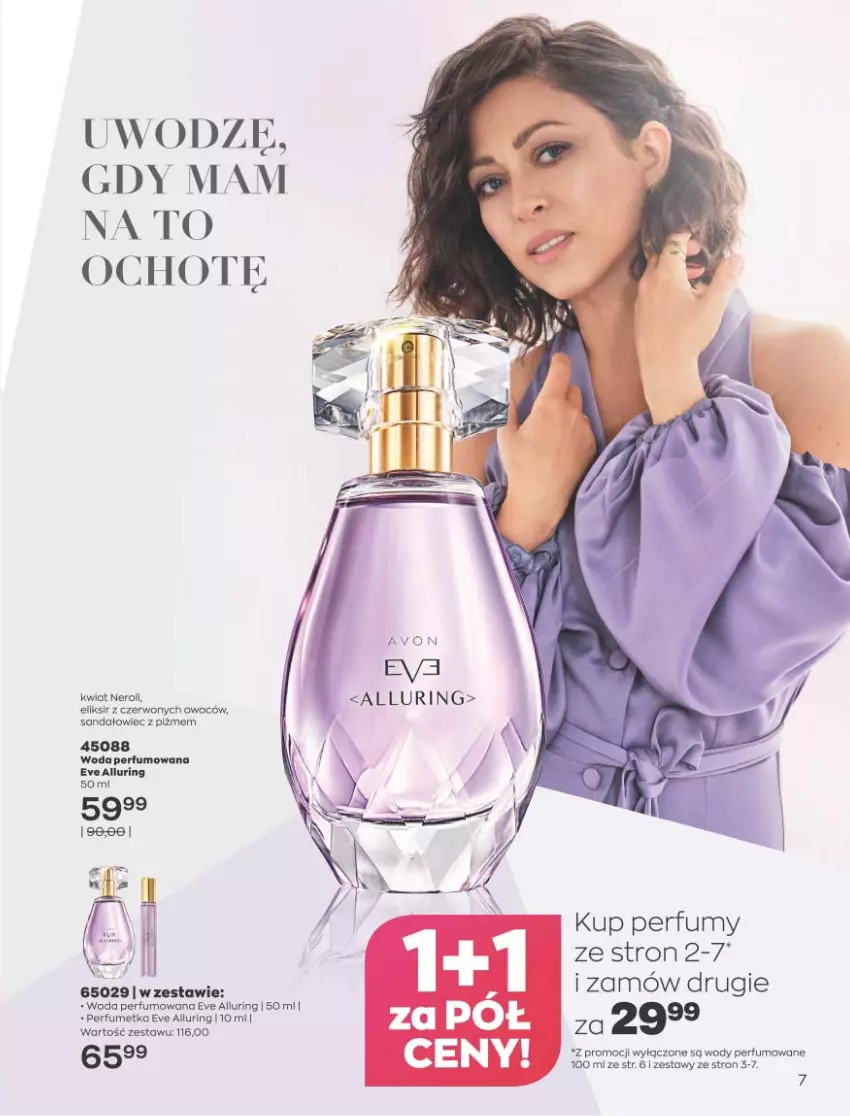 Gazetka promocyjna Avon - Katalog Avon 9/2021 kampania wrzesień - ważna 01.09 do 30.09.2021 - strona 7 - produkty: Perfum, Sandał, Tran, Woda, Woda perfumowana