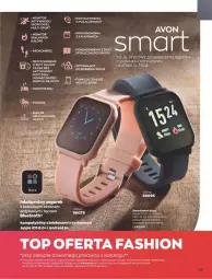 Gazetka promocyjna Avon - Katalog Avon 9/2021 kampania wrzesień - Gazetka - ważna od 30.09 do 30.09.2021 - strona 141 - produkty: Zegarek, Top, Por, Telefon, Pasek, Smartwatch, Sport, Zegar, Krokomierz, Monitor, Bateria, Kalendarz, LG, Fa