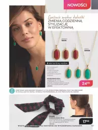 Gazetka promocyjna Avon - Katalog Avon 9/2021 kampania wrzesień - Gazetka - ważna od 30.09 do 30.09.2021 - strona 153 - produkty: Naszyjnik, Cynk, Kolczyki, Orka, LG