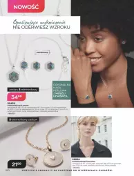 Gazetka promocyjna Avon - Katalog Avon 9/2021 kampania wrzesień - Gazetka - ważna od 30.09 do 30.09.2021 - strona 156 - produkty: Mus, Gin, Naszyjnik, Cynk, Kolczyki, Tytan, Bransoletka