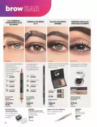 Gazetka promocyjna Avon - Katalog Avon 9/2021 kampania wrzesień - Gazetka - ważna od 30.09 do 30.09.2021 - strona 76 - produkty: Pęseta, Rozświetlacz, Kredka do brwi, Pomada, Pomada do brwi, Kredka, Paleta, Szczoteczka