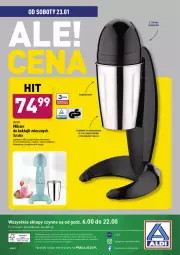 Gazetka promocyjna Aldi - ALE! CENA w ALDI - Gazetka - ważna od 23.01 do 23.01.2021 - strona 36 - produkty: Top, Ser, Gra, Pojemnik, Mikser, Fa