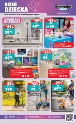 Gazetka promocyjna Biedronka - Gazetka - Gazetka - ważna od 23.05 do 23.05.2026 - strona 3 - produkty: Ser, Gra, Tera, Hulajnoga, Pluszak, Fa