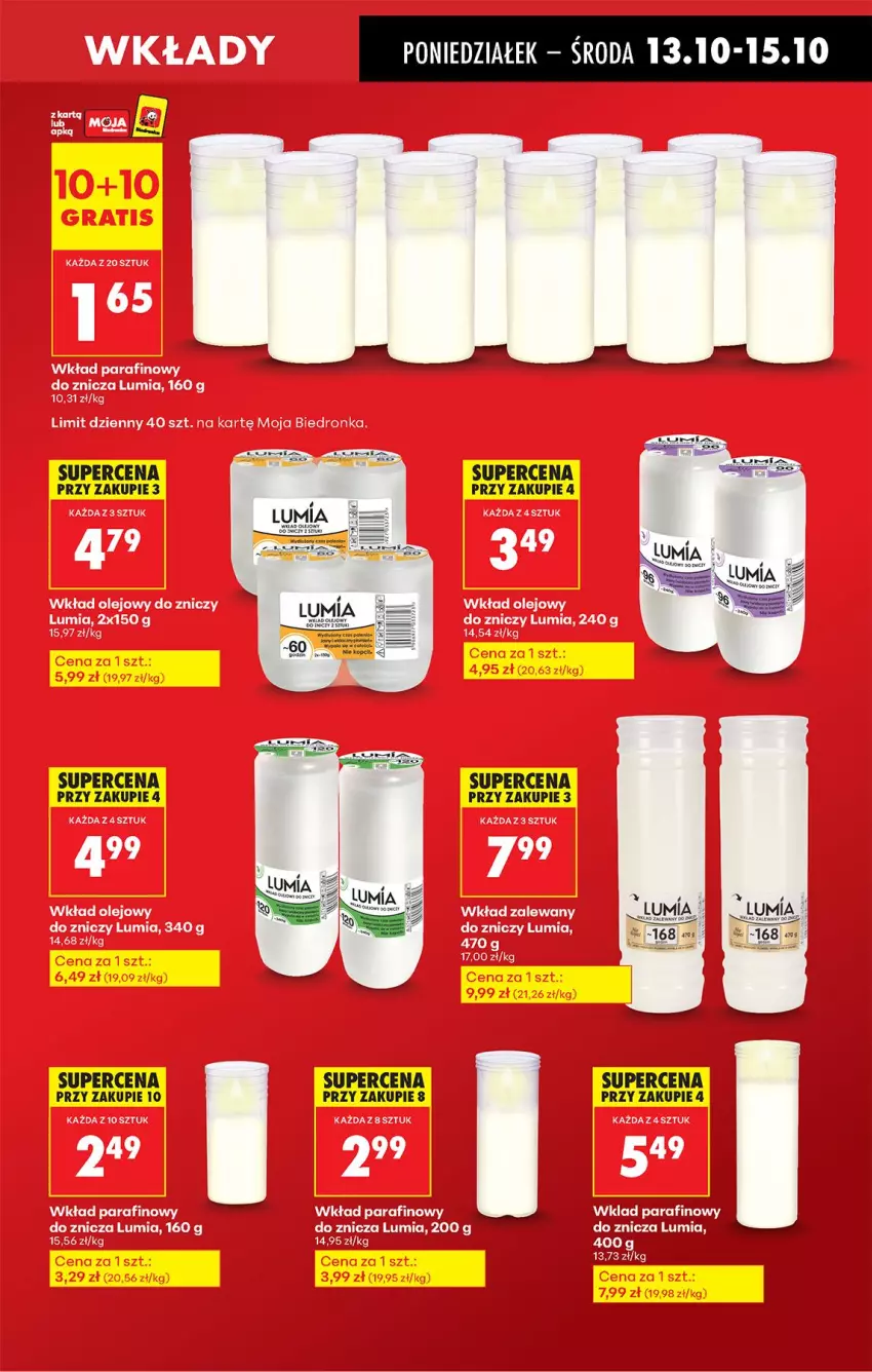 Gazetka promocyjna Biedronka - Od Poniedziałku - ważna 13.10 do 18.10.2025 - strona 17 - produkty: Fa, Znicz