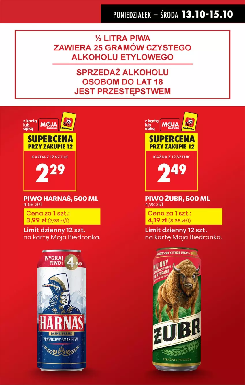 Gazetka promocyjna Biedronka - Od Poniedziałku - ważna 13.10 do 18.10.2025 - strona 3