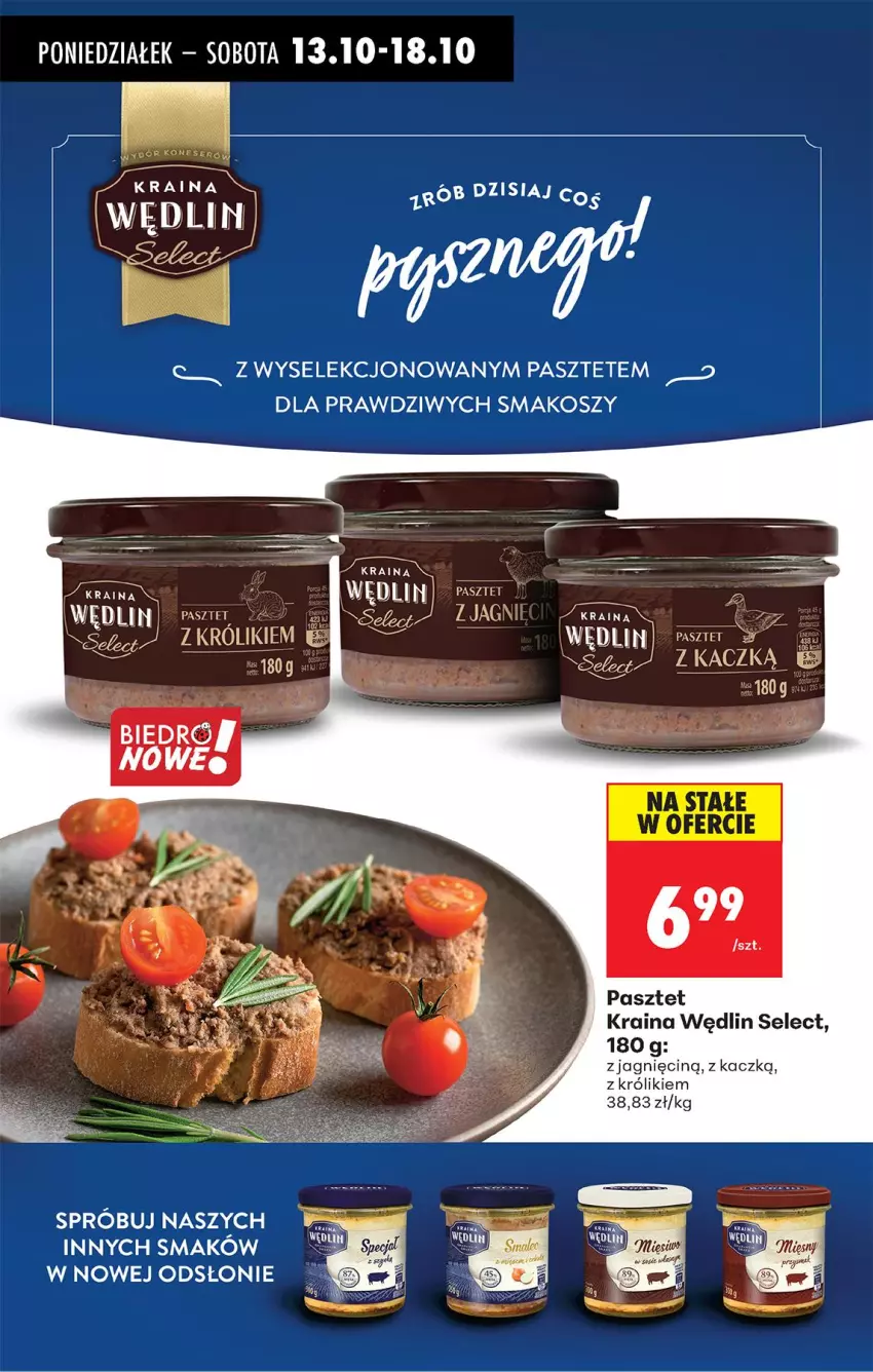 Gazetka promocyjna Biedronka - Od Poniedziałku - ważna 13.10 do 18.10.2025 - strona 83 - produkty: Kosz, Królik, Pasztet