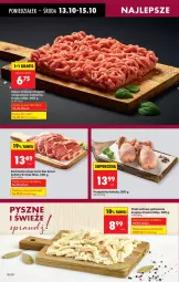 Gazetka promocyjna Biedronka - Od Poniedziałku - Gazetka - ważna od 18.10 do 18.10.2025 - strona 28 - produkty: Mięso mielone, Mięso mielone z łopatki wieprzowej, Karkówka wieprzowa, Przepiórka, Kotlet, Flaki, Flaki wołowe, Mięso