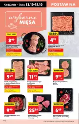 Gazetka promocyjna Biedronka - Od Poniedziałku - Gazetka - ważna od 18.10 do 18.10.2025 - strona 30 - produkty: Kurczak, Mięso mielone, Por, Stek wołowy, Carpaccio, Stek, Tera, Duda, Burger, Rostbef, Mięso