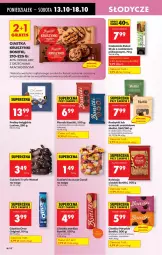 Gazetka promocyjna Biedronka - Od Poniedziałku - Gazetka - ważna od 18.10 do 18.10.2025 - strona 56 - produkty: Piernik, Ciastka, Ser, Por, Gin, Orzeszki, Cukier, Praliny, Stek, Bonitki, Wawel, Czekolada, Rodzynki, Deser, Cukierki, Oreo, LG