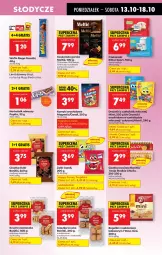 Gazetka promocyjna Biedronka - Od Poniedziałku - Gazetka - ważna od 18.10 do 18.10.2025 - strona 57 - produkty: Ciastka, Por, Gra, Orzeszki, Kamyki arachidowe, Bonitki, 7 Days, Rogal, Sport, Czekolada, Czekolada gorzka, Ciastka owsiane, Ritter Sport, Kakao, Fa