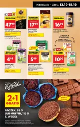 Gazetka promocyjna Biedronka - Od Poniedziałku - Gazetka - ważna od 18.10 do 18.10.2025 - strona 59 - produkty: Pączek, Earl Grey, Kawa rozpuszczalna, Por, Gra, Kawa mielona, Kawa, E. Wedel, Herbata, Fa