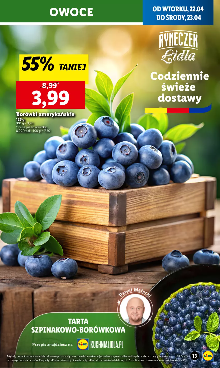 Gazetka promocyjna Lidl - GAZETKA - ważna 22.04 do 23.04.2025 - strona 15 - produkty: Owoce