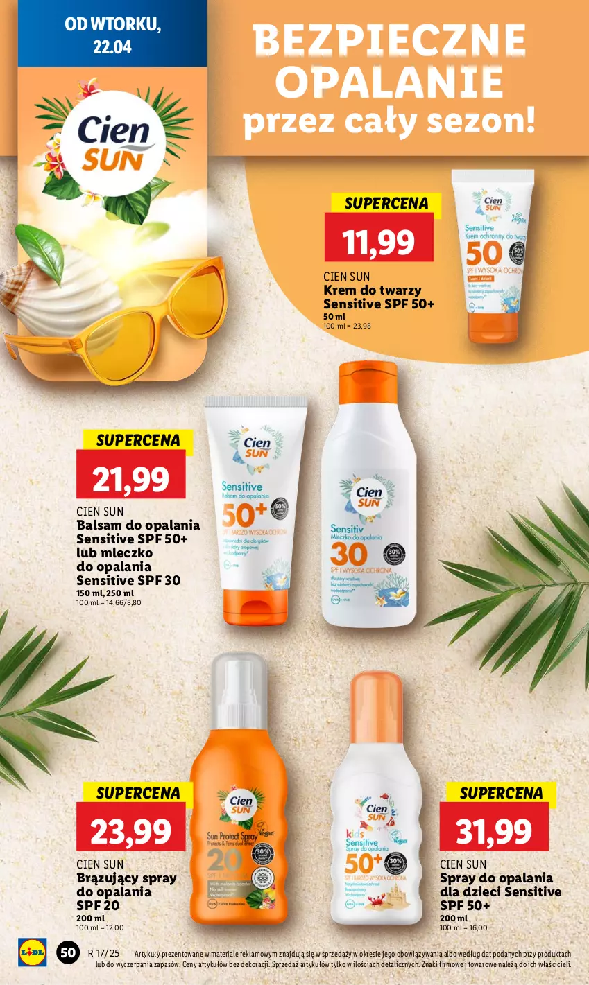 Gazetka promocyjna Lidl - GAZETKA - ważna 22.04 do 23.04.2025 - strona 54 - produkty: Dzieci, Krem do twarzy, Mleczko, Piec
