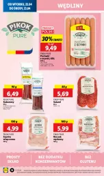 Gazetka promocyjna Lidl - GAZETKA - Gazetka - ważna od 23.04 do 23.04.2025 - strona 20 - produkty: Ser, Pur, Salami, Szynka wieprzowa, Parówki, Parówki z szynki, Szynka, PIKOK, Boczek, Kabanos