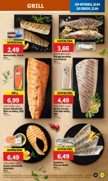 Gazetka promocyjna Lidl - GAZETKA - Gazetka - ważna od 23.04 do 23.04.2025 - strona 23 - produkty: Pstrąg tęczowy, Tusz, Pstrąg, Dorsz, Grill, Sandacz