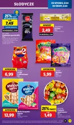 Gazetka promocyjna Lidl - GAZETKA - Gazetka - ważna od 23.04 do 23.04.2025 - strona 33 - produkty: Cukier, Chałwa, Karp, Cukierki nadziewane, Wafle, Czekolada, Czekolada gorzka, Cukierki, Lizaki, Kakao, Mamba, Kokos