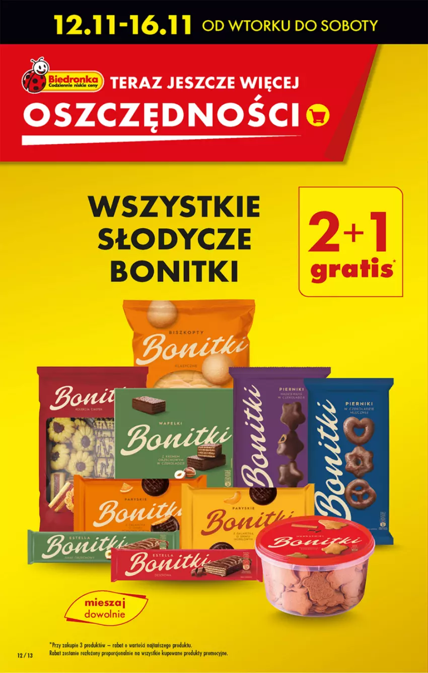 Gazetka promocyjna Biedronka - Od Poniedziałku - ważna 12.11 do 16.11.2024 - strona 14 - produkty: Bonitki, Por, Tera