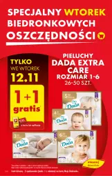 Gazetka promocyjna Biedronka - Od Poniedziałku - Gazetka - ważna od 16.11 do 16.11.2024 - strona 4 - produkty: Por, Pieluchy, Dada