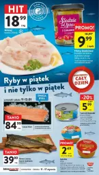 Gazetka promocyjna Intermarche - Gazetka - ważna od 17.01 do 17.01.2024 - strona 10 - produkty: Sałatka, Warzywa, Sos, Ser, Makrelą, Kawa, Tusz, Dega, Sałat, Tuńczyk, Mintaj, Dorsz