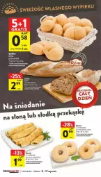 Gazetka promocyjna Intermarche - Gazetka - ważna od 17.01 do 17.01.2024 - strona 17 - produkty: Ser, Donut, Bułka, Szpinak